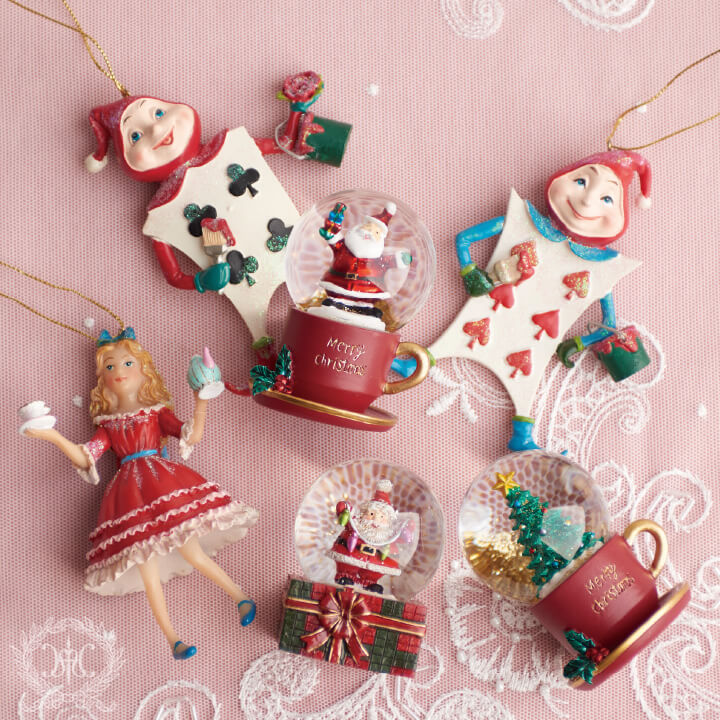 【お値下げ交渉可能】スノードーム ランタン クリスマスオブジェ サンタ