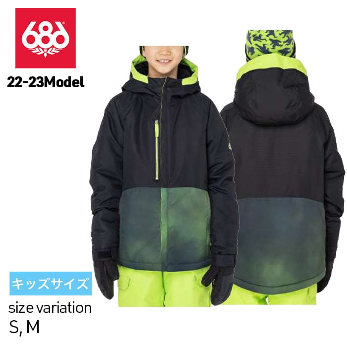 【21-22 GREEN CLOTHING】スノーボードウェア　BLACK  M