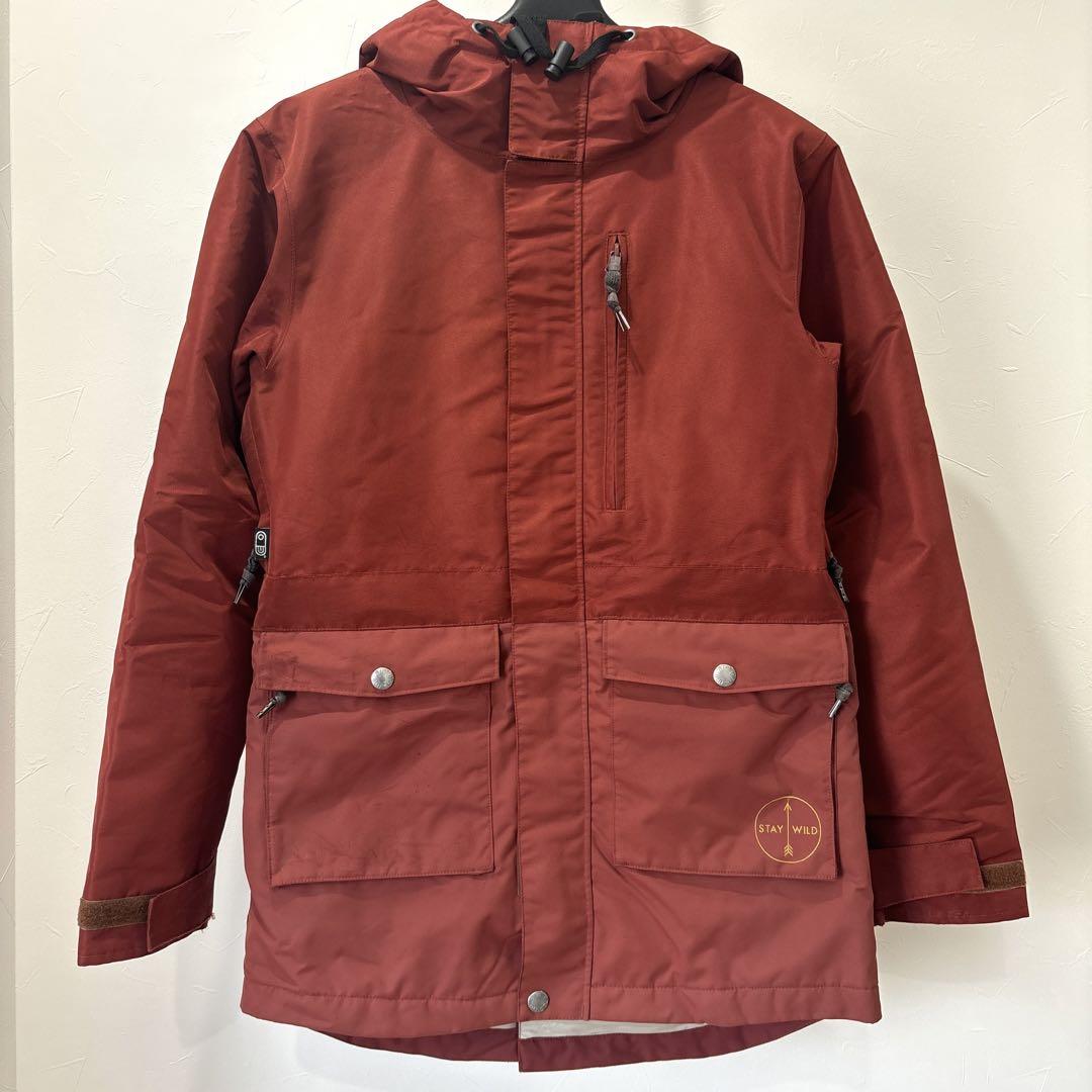 AIR BLASTER  エアーブラスター　スノーボードウェア　S 赤