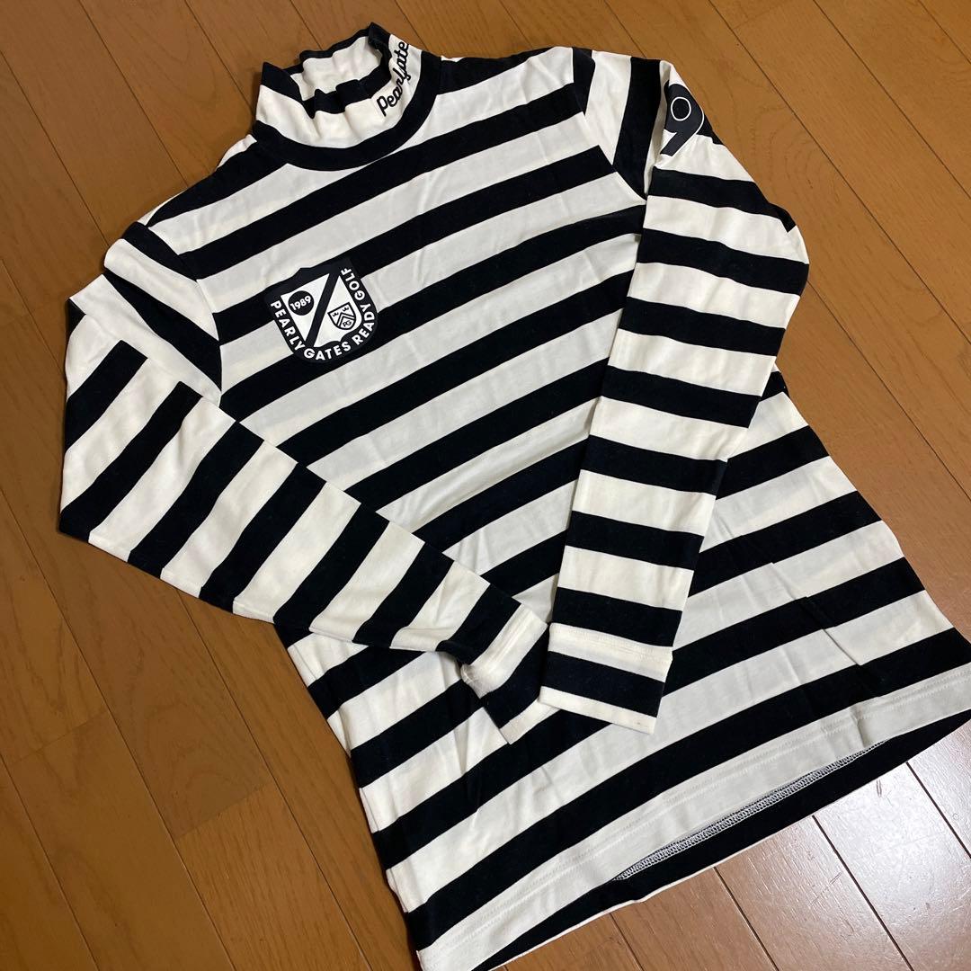 パーリーゲイツモックネックシャツ長袖