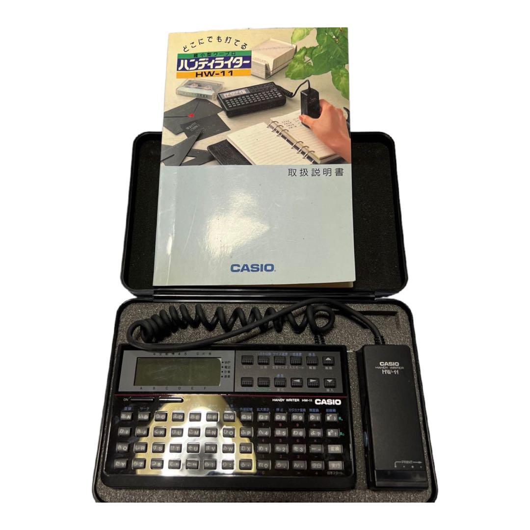 CASIO ハンディライター HW-11
