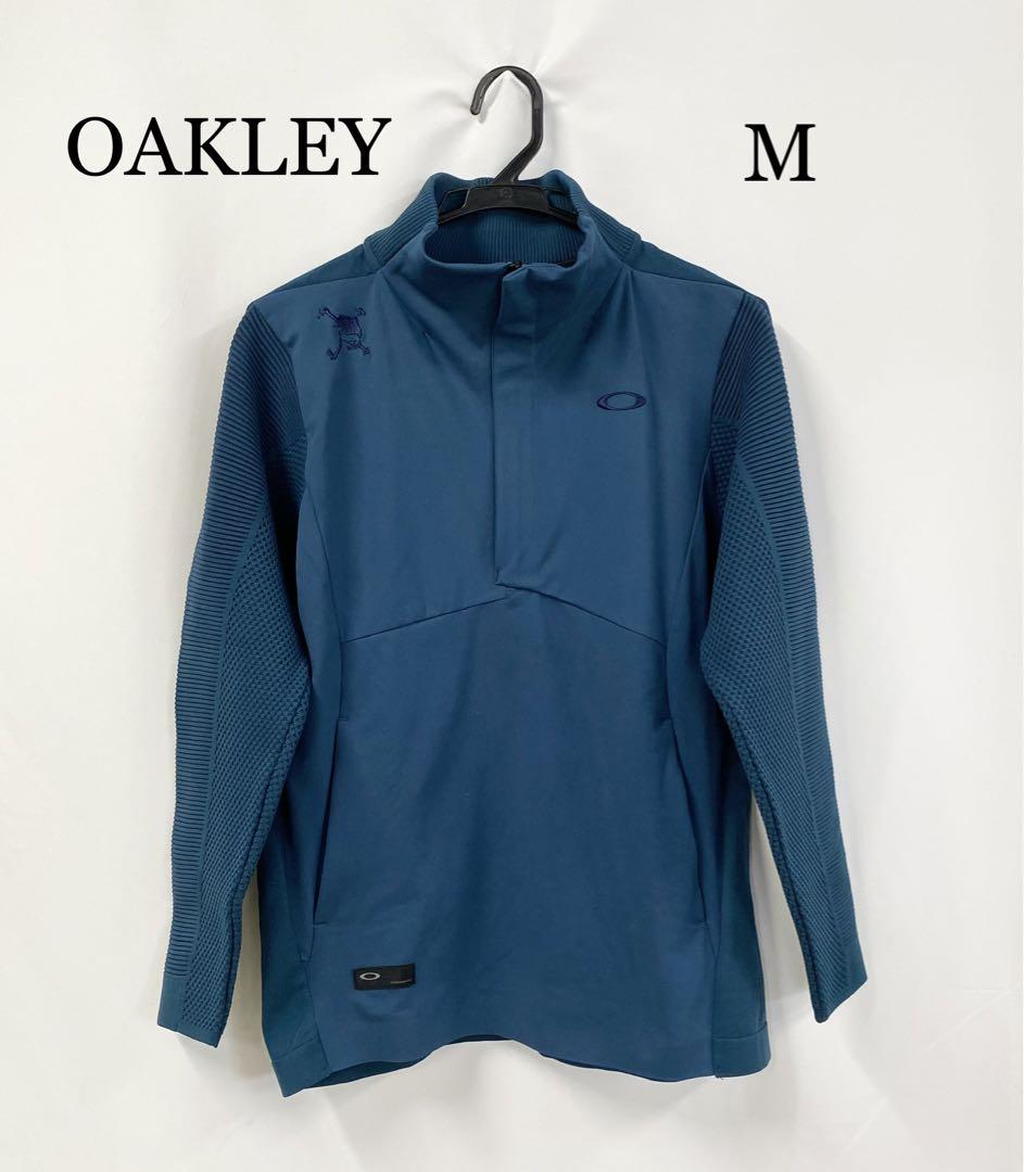 M0307 OAKLEY GOLF オークリーゴルフ 切替ハーフジップトレーナー