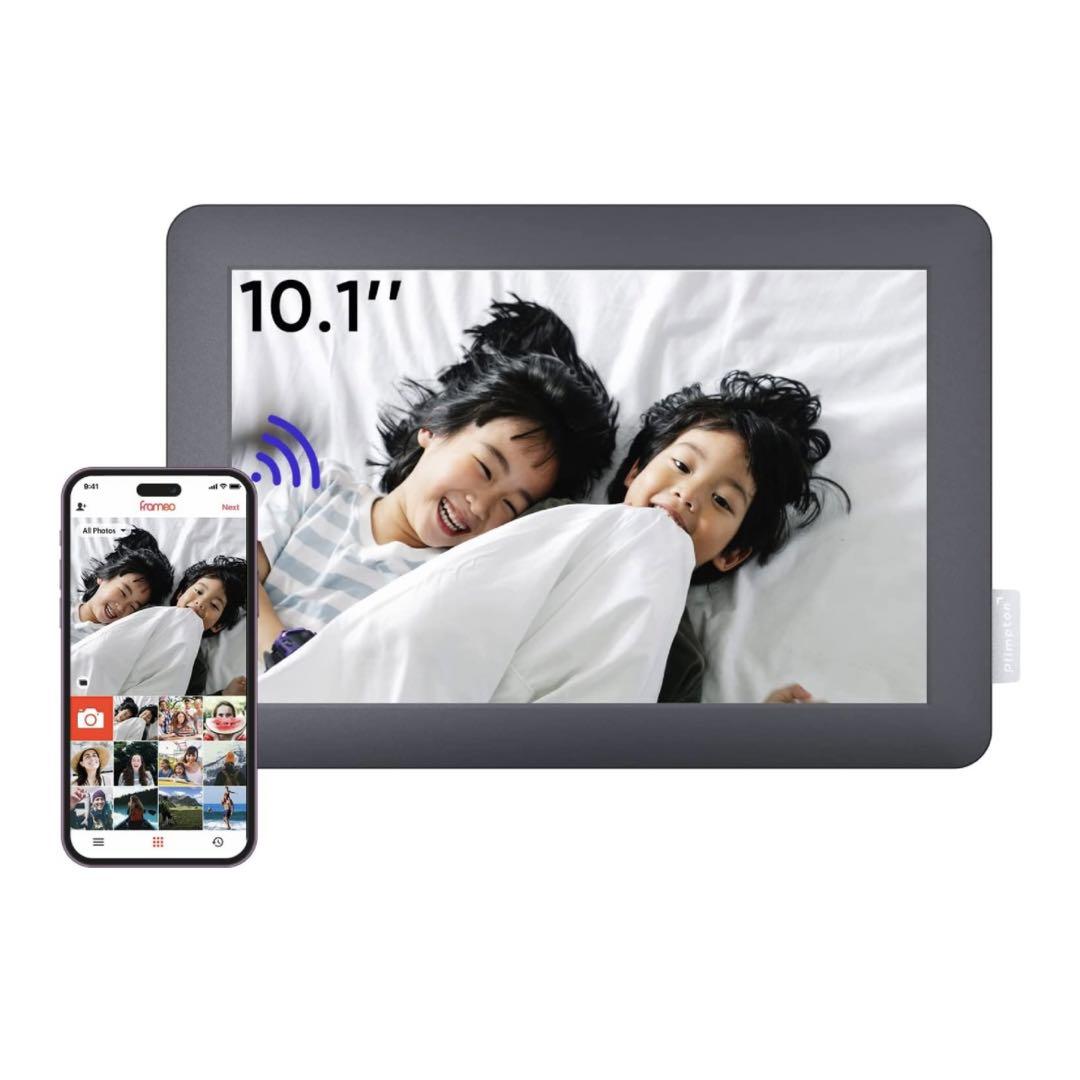 写真立て 10インチ Wi-Fi デジタルフォトフレーム タッチ画面
