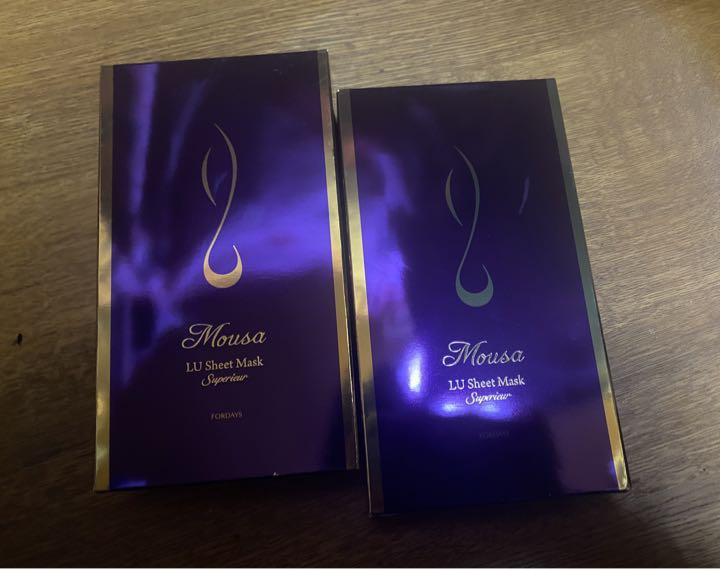 ムーサ LU•シートマスク シュペリエル２箱セット