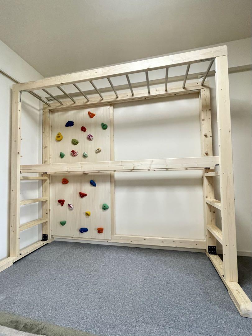 知育うんてい　室内うんてい　ボルダリング　フルサイズボルダリング　頑丈設計