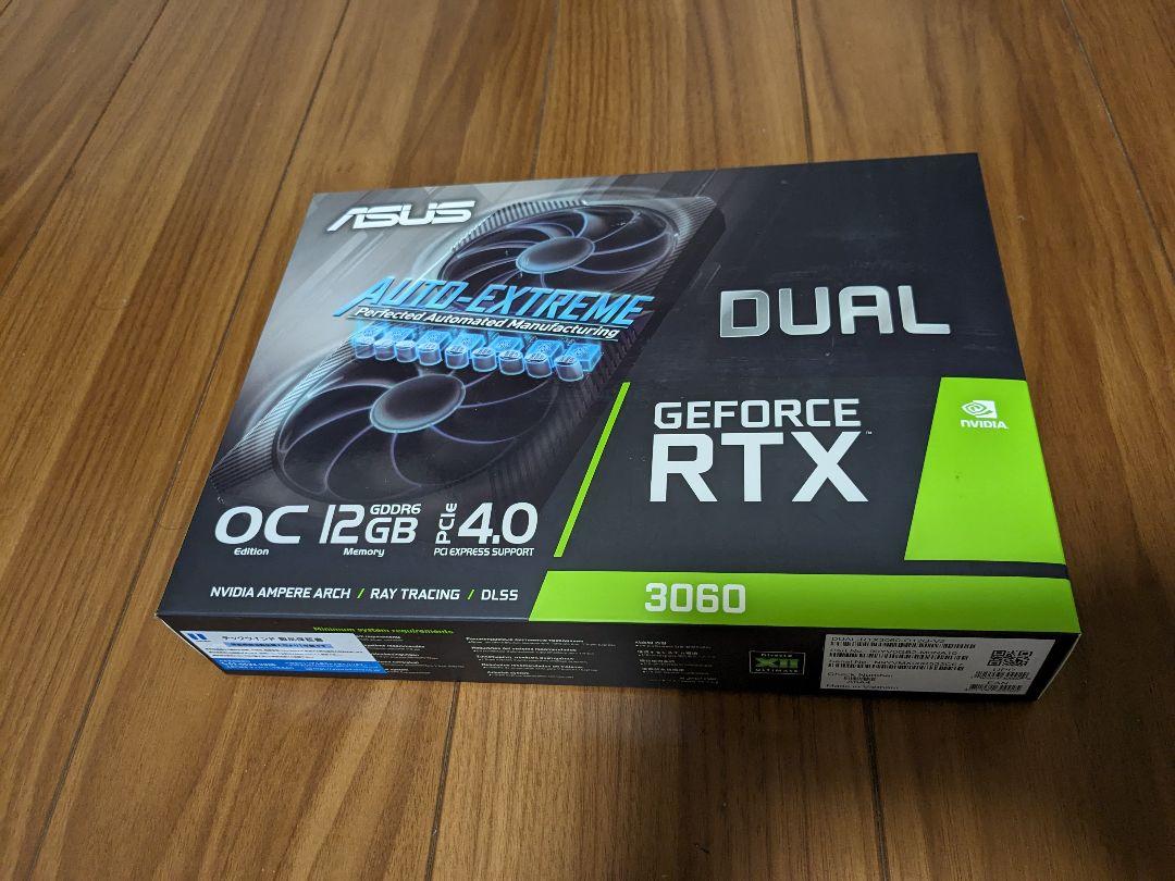 ASUS RTX3060 12GB DUAL-RTX3060-O12G-V2