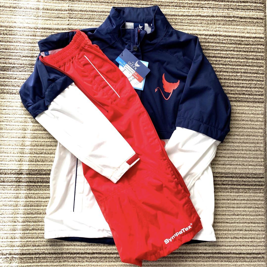 最終値下げ‼️クランク　レディース　レインウェア　上下セット　L 定価18700円