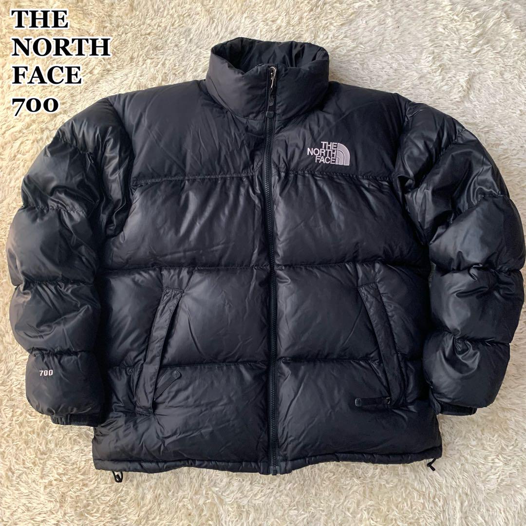ノースフェイス ダウンジャケット ヌプシ L 700 フィルパワー　ブラック