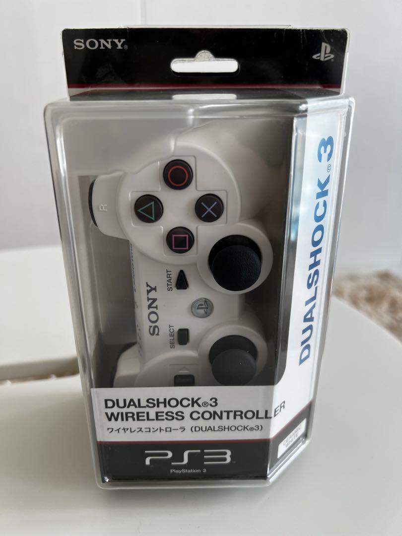 [新品]PS3 ワイヤレスコントローラー　セラミックホワイト