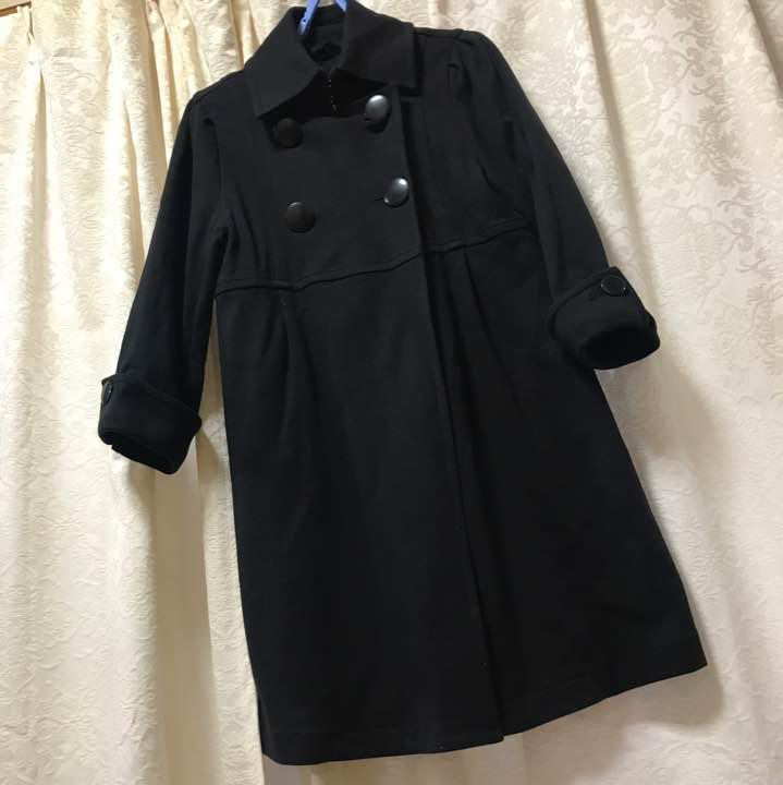 新品　インシード INCEDE 七分袖　ドールコート　スプリングコート ブラック