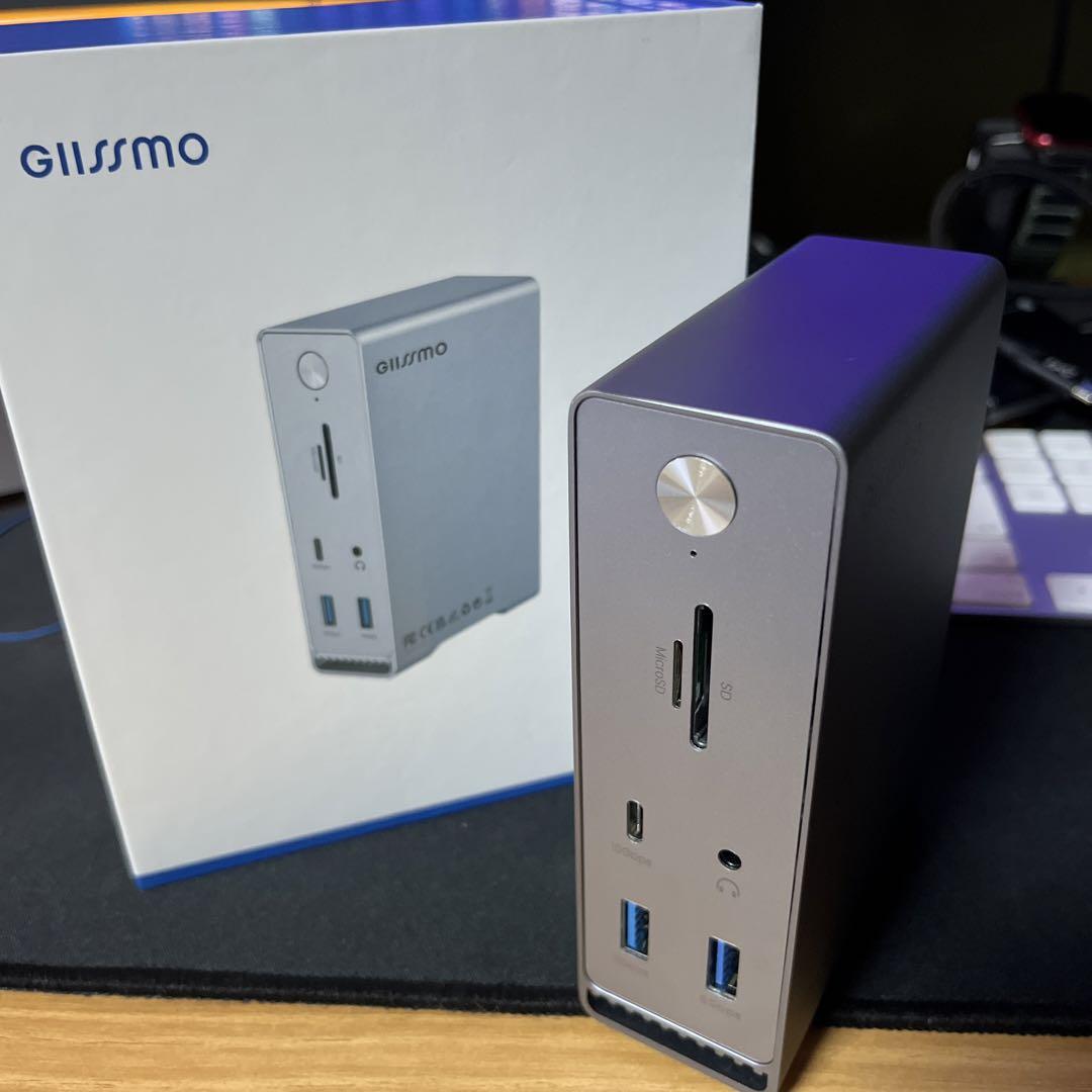 GIISSMO 14-IN-2 USB C ドッキングステーション