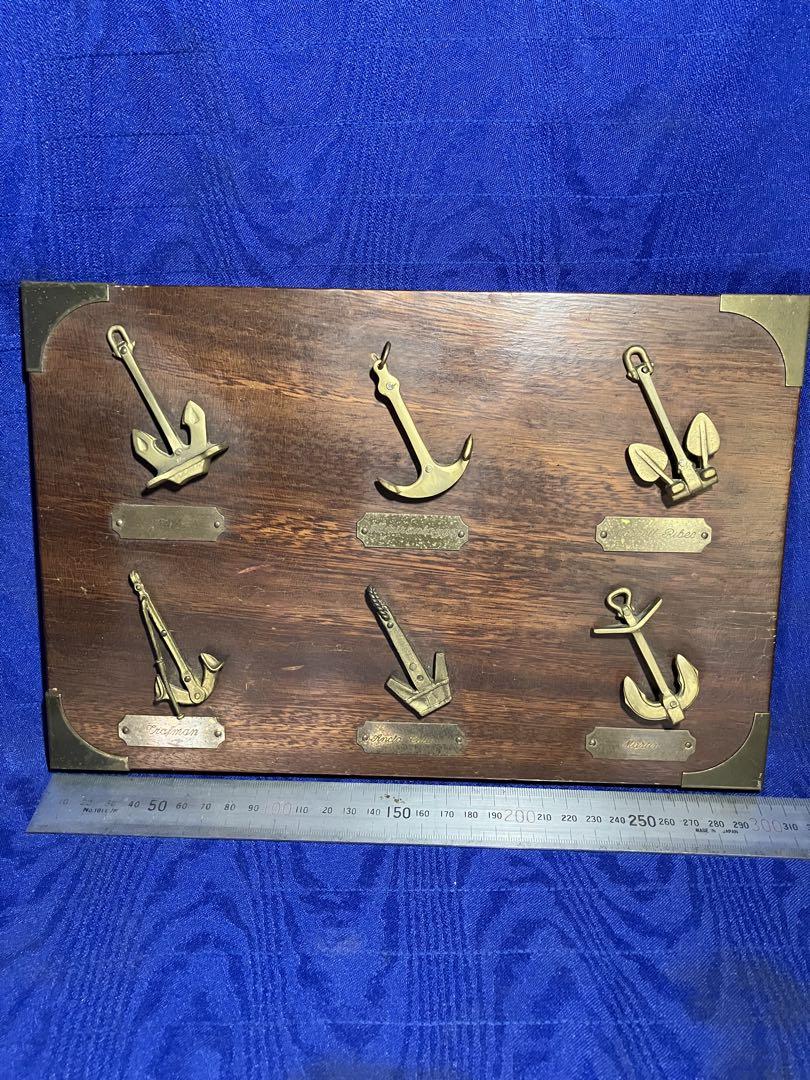 アンカー　碇　6種類　コレクション　壁掛け