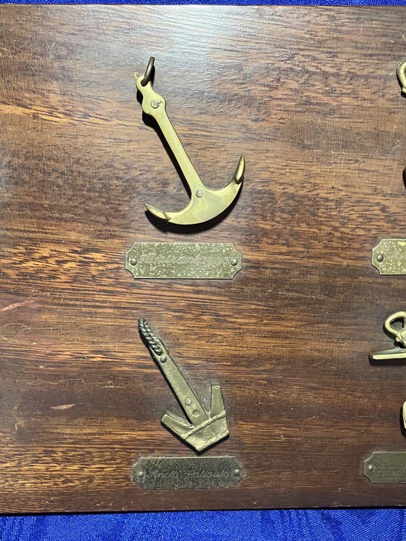 アンカー　碇　6種類　コレクション　壁掛け