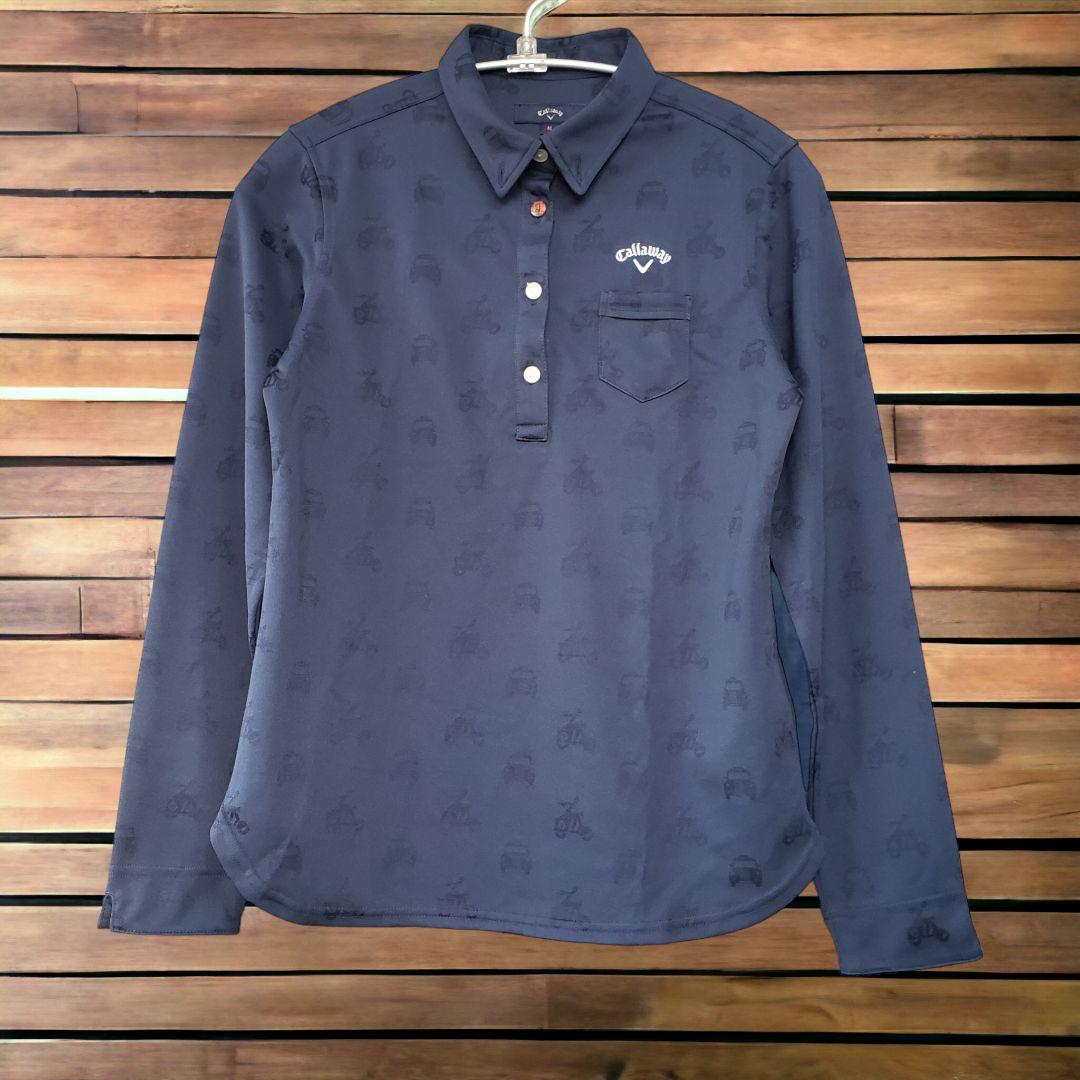 Callaway キャロウェイ ゴルフ 長袖 ネイビー レディース