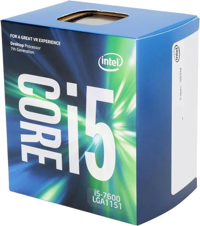 intel core i5 7600 3.5Ghz
